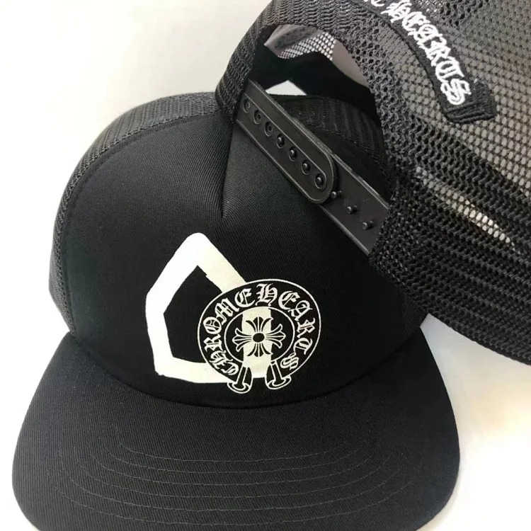 Chrome hearts American trendy brand new couple summer trucker cap sun hat wholesale in stock