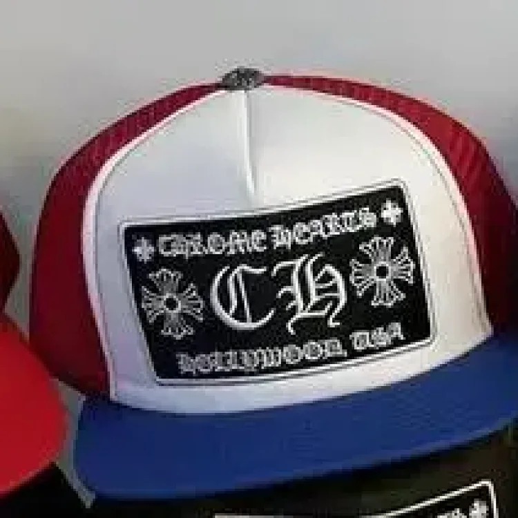 Chrome hearts American trendy brand new couple summer trucker cap sun hat wholesale in stock
