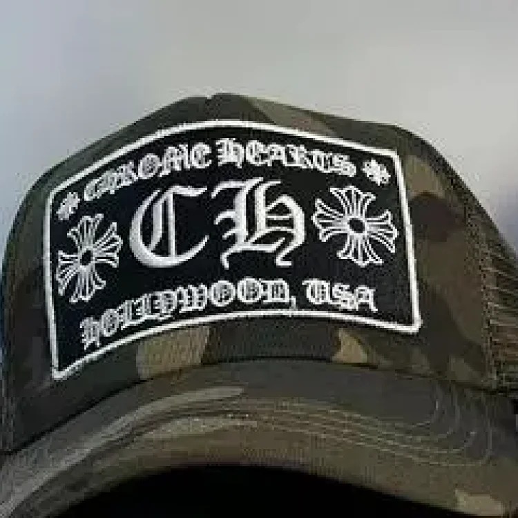 Chrome hearts American trendy brand new couple summer trucker cap sun hat wholesale in stock