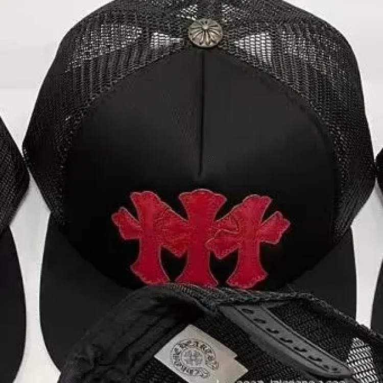 Chrome hearts American trendy brand new couple summer trucker cap sun hat wholesale in stock