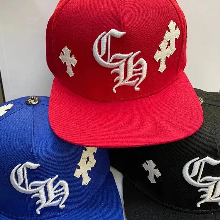 Chrome hearts American trendy brand new couple summer trucker cap sun hat wholesale in stock