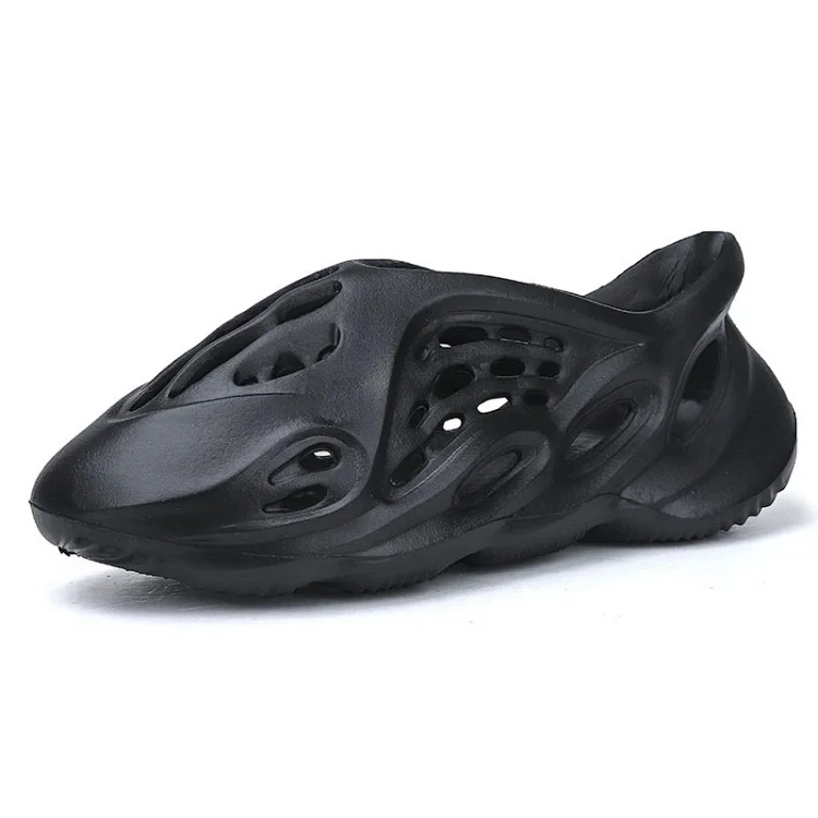 Hollow Hollow Crocs Foam Shark Sandals for Parents and Children for Men and Women