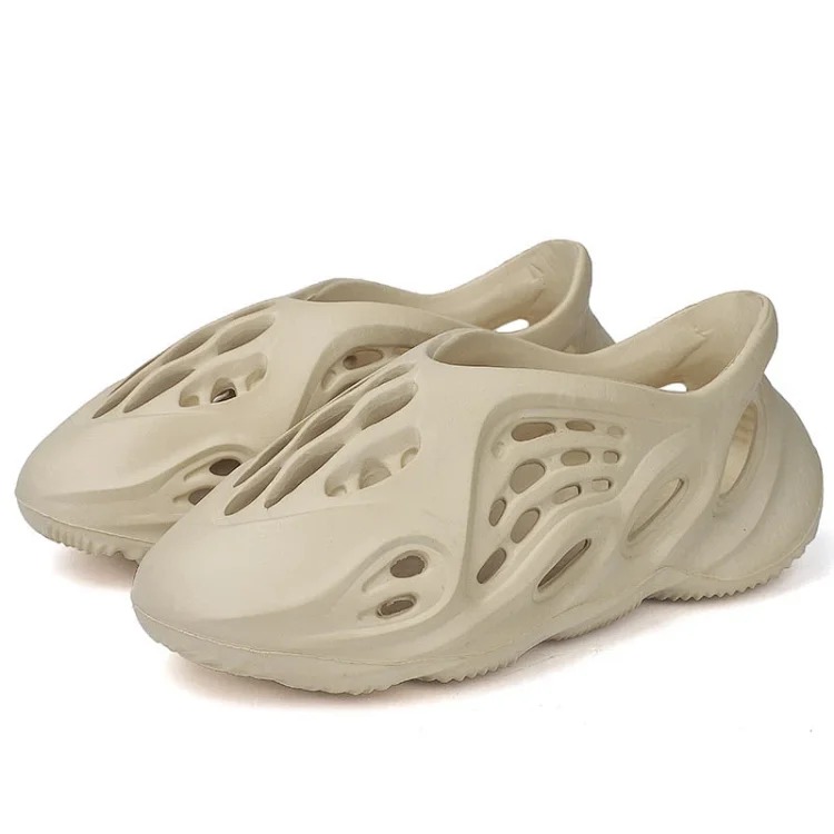 Hollow Hollow Crocs Foam Shark Sandals for Parents and Children for Men and Women