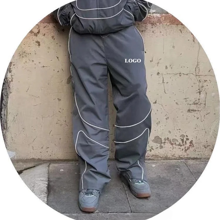 Co-branded hook jacket, hooded men's and women's windbreaker, waterproof reflective strips