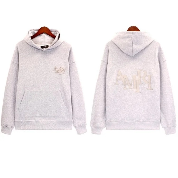 Sweatshirt with cracked letters, splashed ink and paint, graffiti embroidered hoodie, couple's jacket