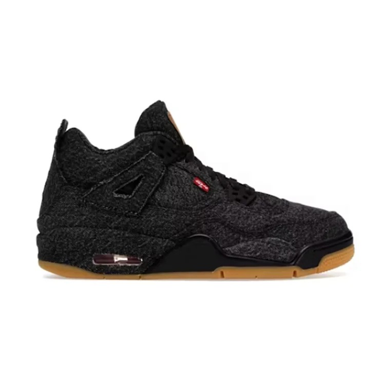 PB 4 Retro Levi's Black Casual sneakers