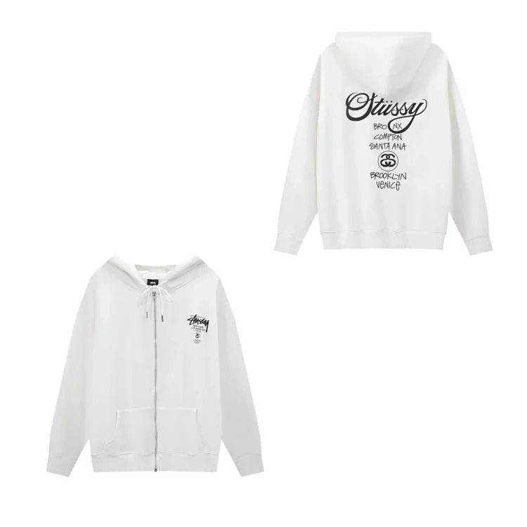 Velvet embroidered S letter joint series loose and simple terry suit