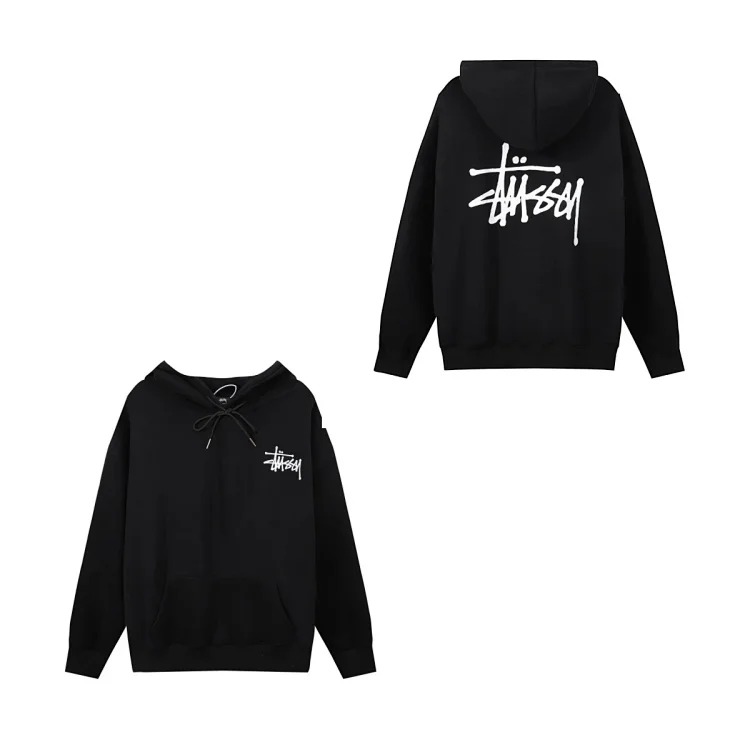 Velvet embroidered S letter joint series loose and simple terry suit