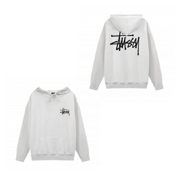 Velvet embroidered S letter joint series loose and simple terry suit
