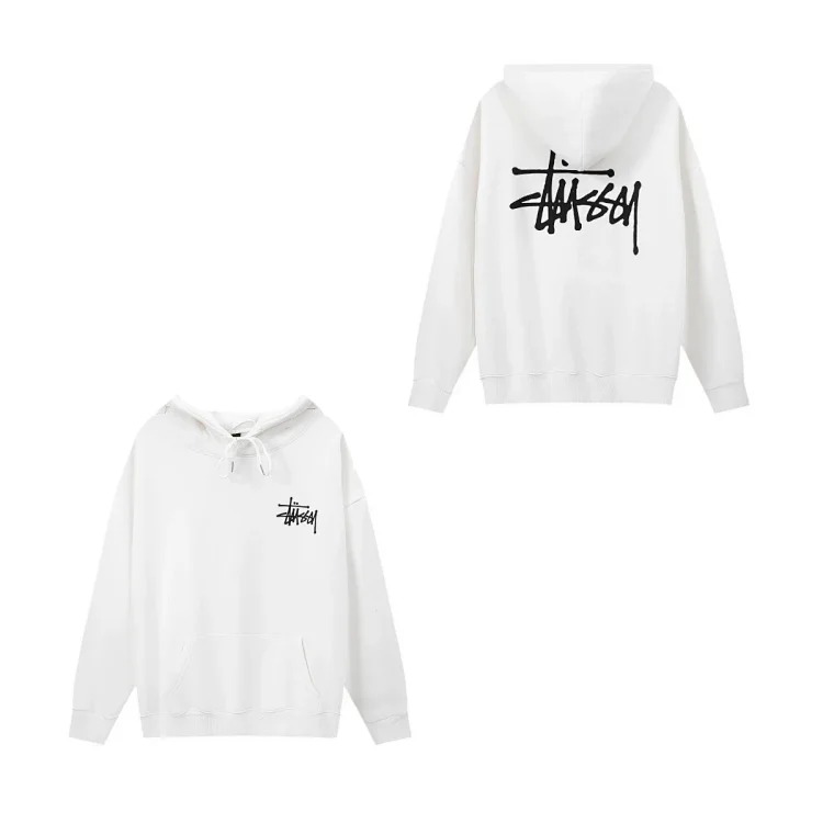 Velvet embroidered S letter joint series loose and simple terry suit