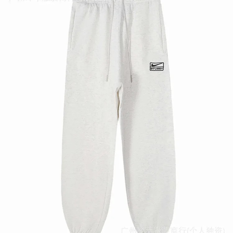 Velvet embroidered S letter joint series loose and simple terry suit