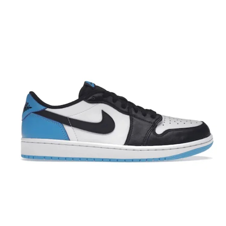1 Retro Low OG Black Dark Powder Blue Casual sneakers