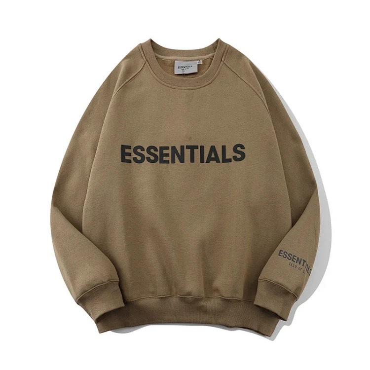 Multi-line letter round neck long-sleeved sweatshirt for men and women high street loose trend image 41