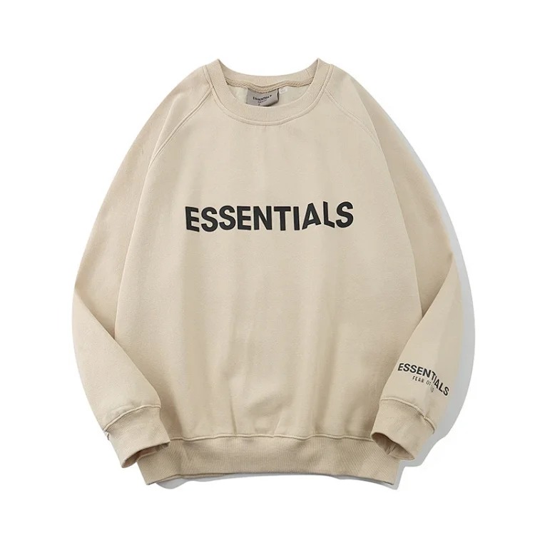 Multi-line letter round neck long-sleeved sweatshirt for men and women high street loose trend image 43