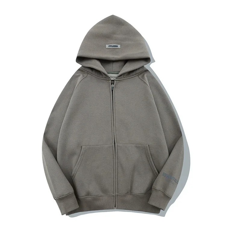 Multi-line letter round neck long-sleeved sweatshirt for men and women high street loose trend image 7