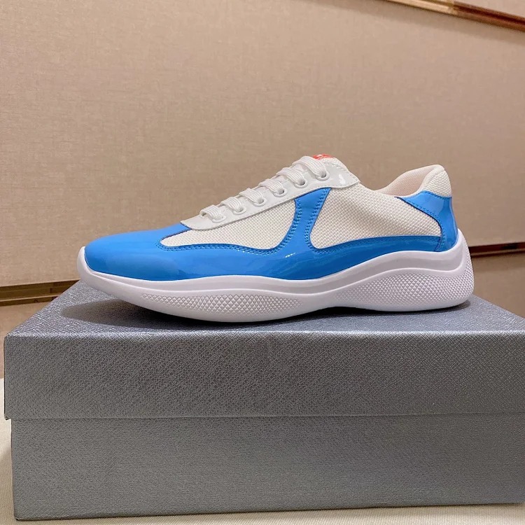 P casual shoes feature a calfskin upper.