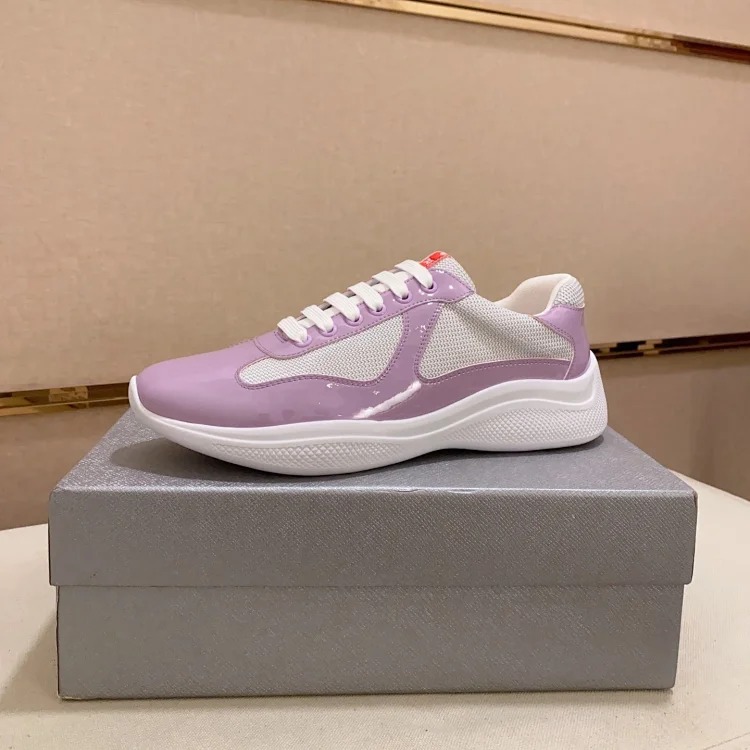 P casual shoes feature a calfskin upper.