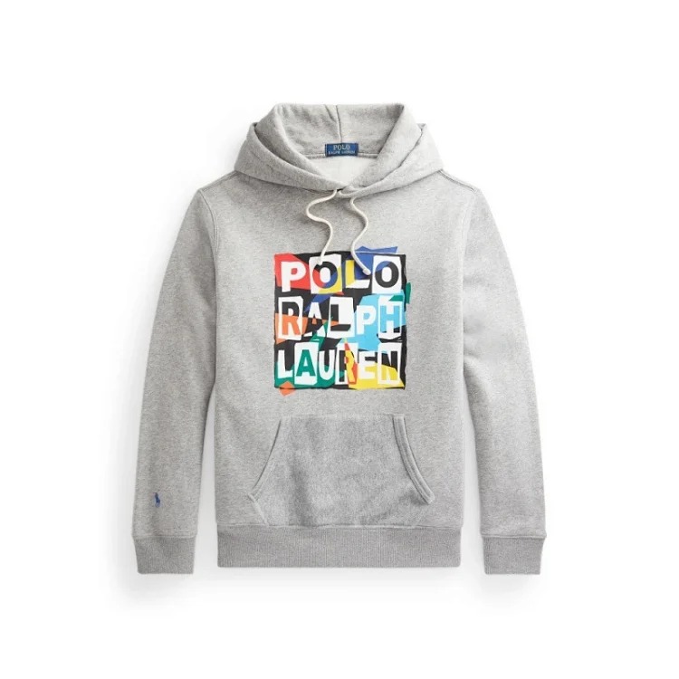 Men's winter sweatshirt pullover hooded fleece top