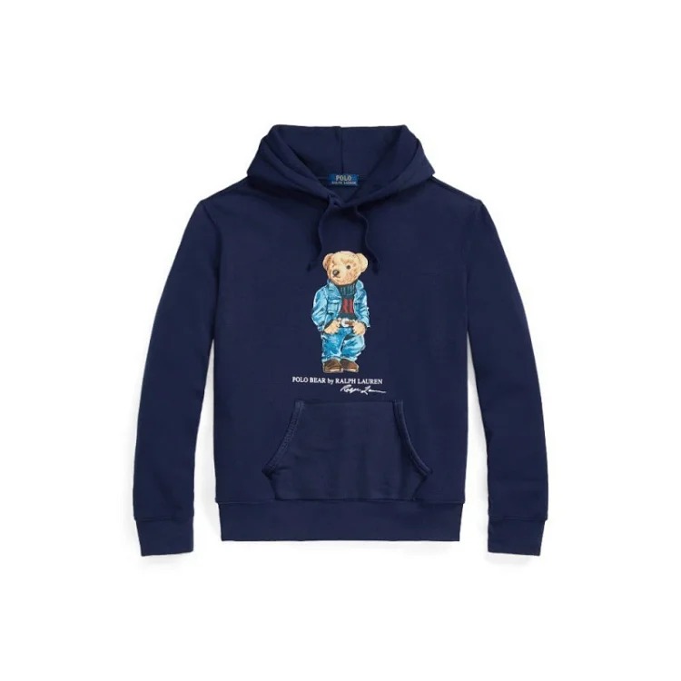 Men's winter sweatshirt pullover hooded fleece top