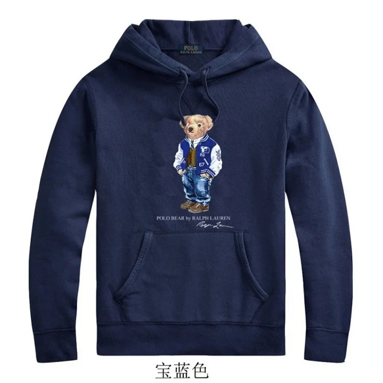 Men's winter sweatshirt pullover hooded fleece top