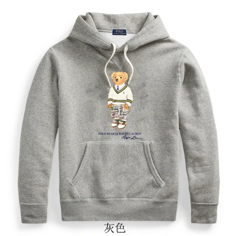 Men's winter sweatshirt pullover hooded fleece top