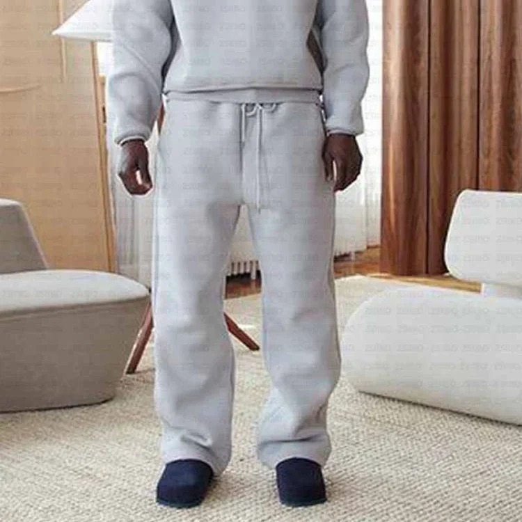 Fashionable hoodie sweatshirt solid color loose sweatshirt sweatpants