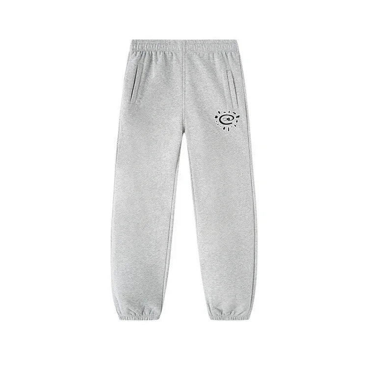 European and American fleece hooded sweatshirt trousers for men and women loose casual suits