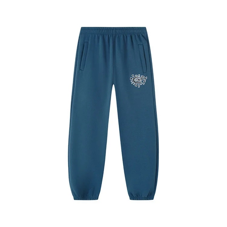 European and American fleece hooded sweatshirt trousers for men and women loose casual suits