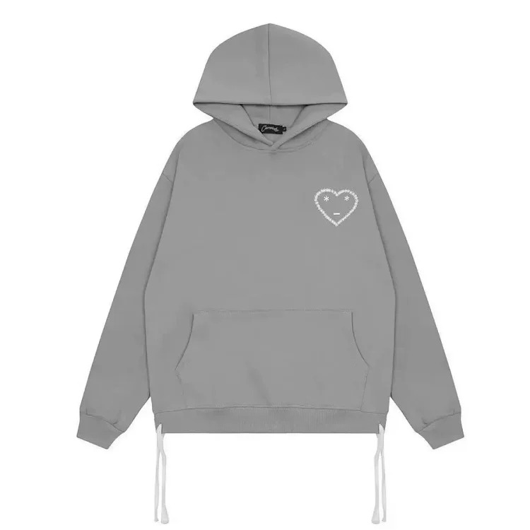 European and American fleece hooded sweatshirt trousers for men and women loose casual suits