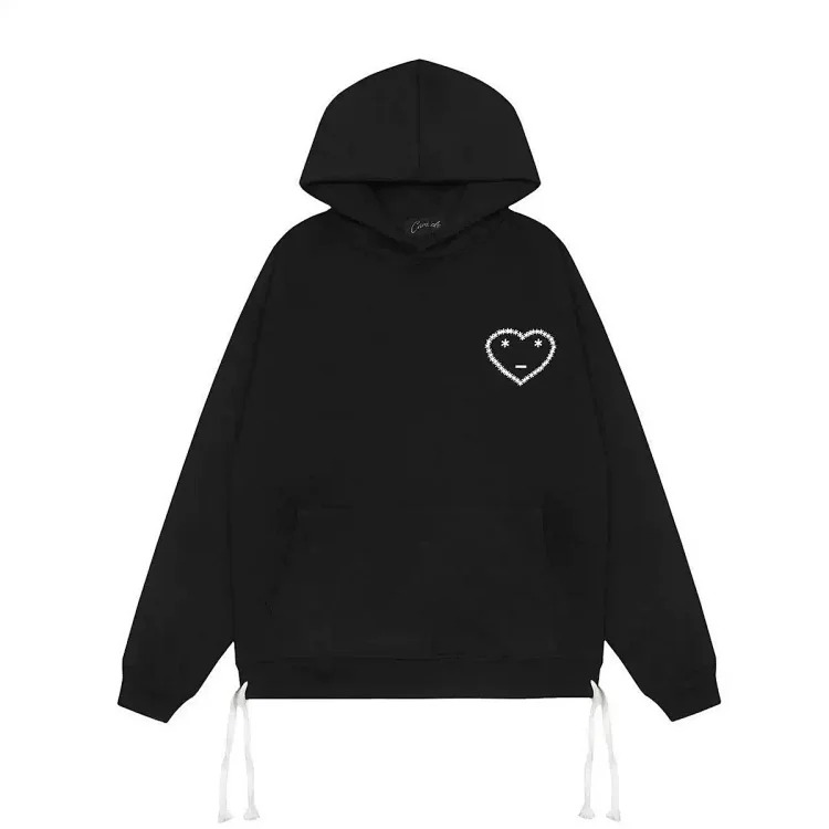 European and American fleece hooded sweatshirt trousers for men and women loose casual suits