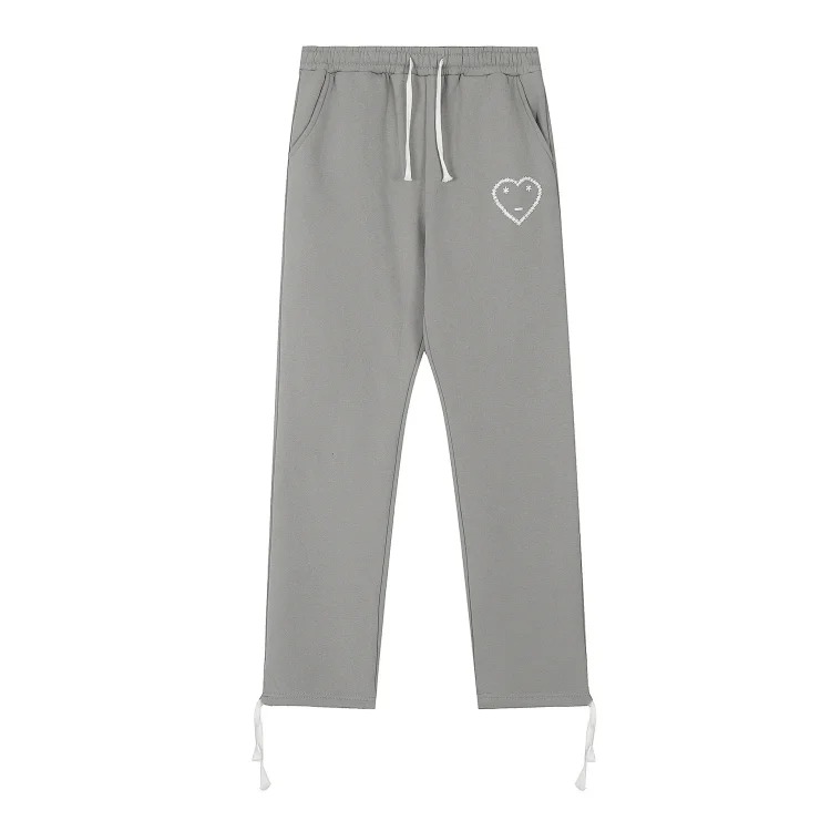 European and American fleece hooded sweatshirt trousers for men and women loose casual suits