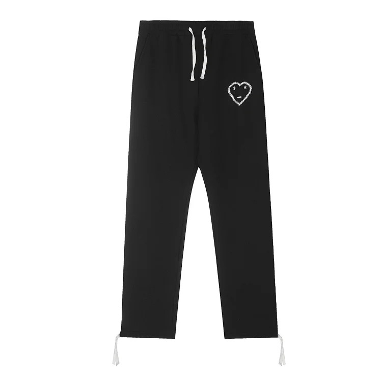 European and American fleece hooded sweatshirt trousers for men and women loose casual suits