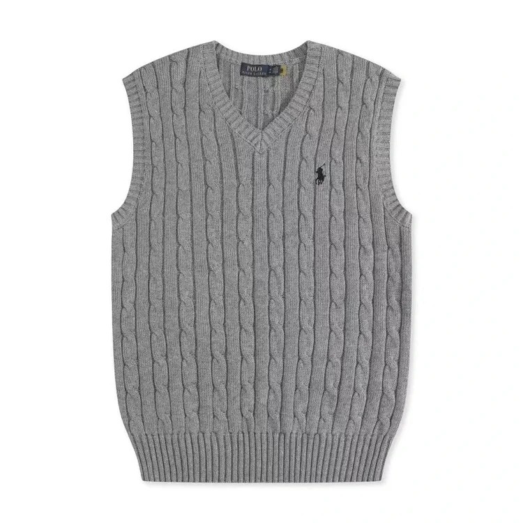 Sweater Vest Cable Knit Vest