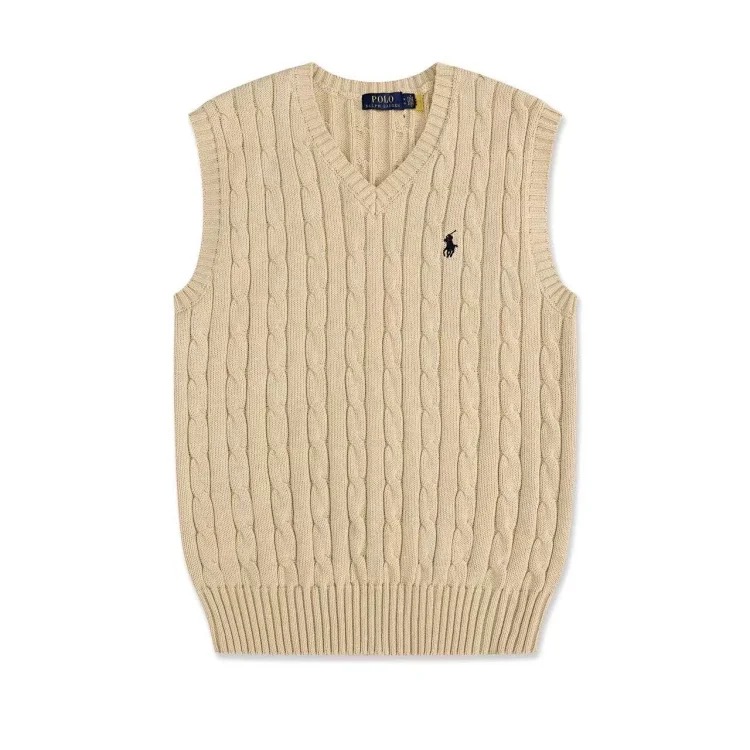 Sweater Vest Cable Knit Vest