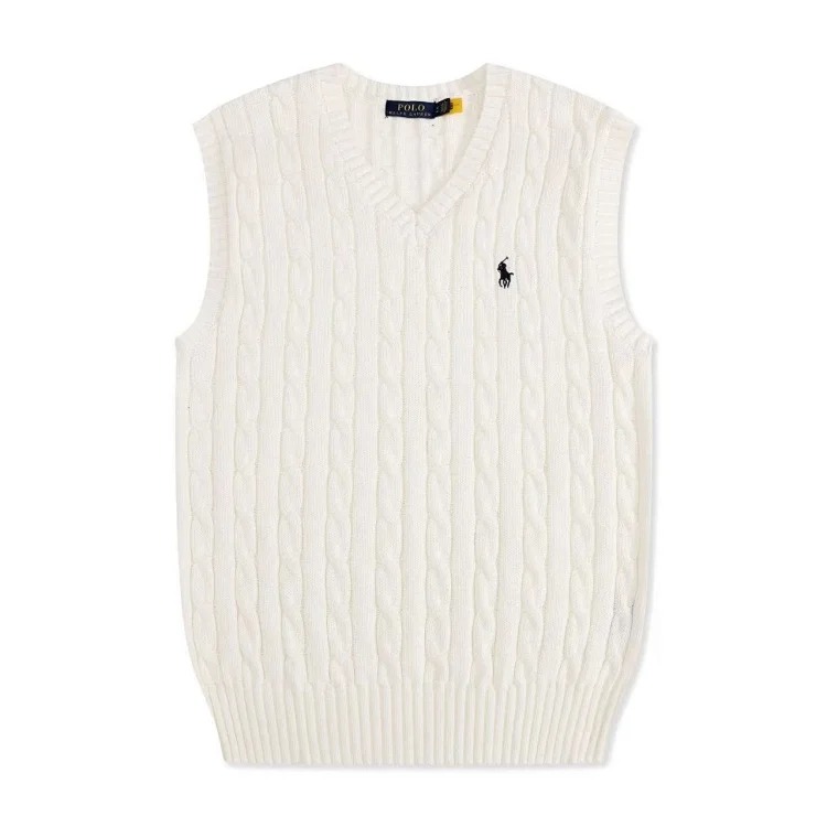 Sweater Vest Cable Knit Vest
