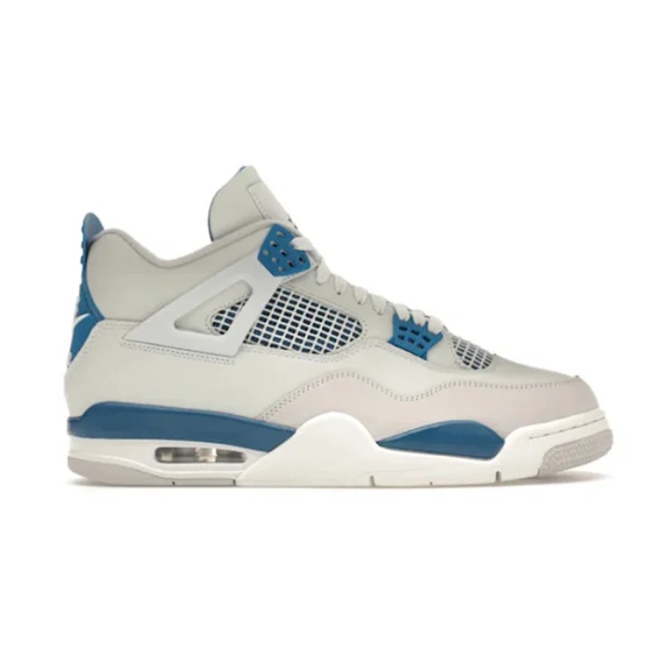 4 Retro Military Blue Fashion sneakers image 2