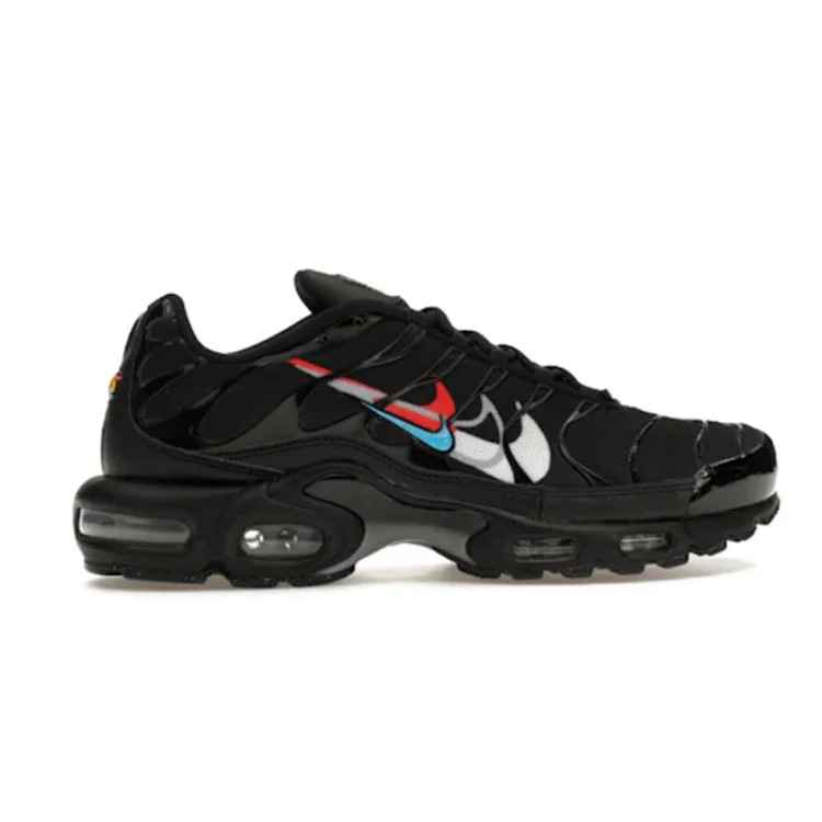 Max Plus Multi Swoosh Black Crimson Casual sneakers