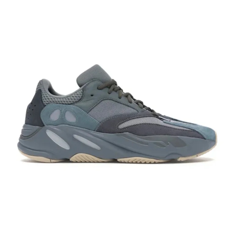 Adidas Yeezy Teal Blue Sneakers image 2