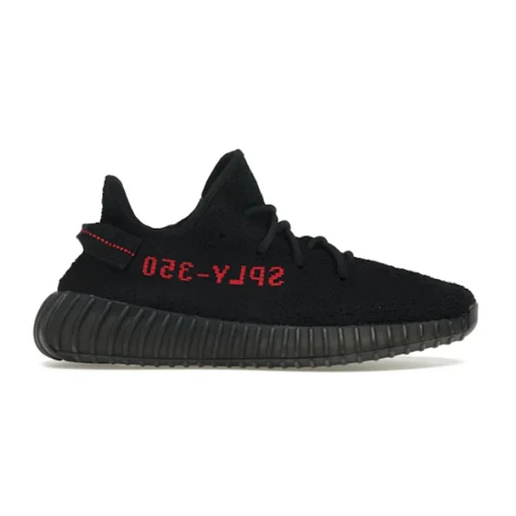 Y**zy V2 Black Red Casual sneakers