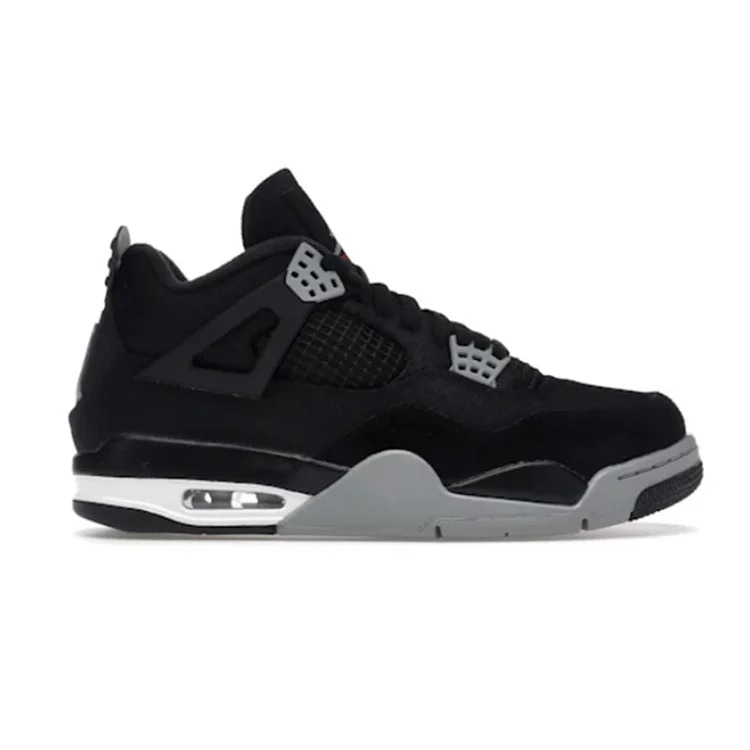 4 Retro SE Black Canvas Fashion sneakers image 2