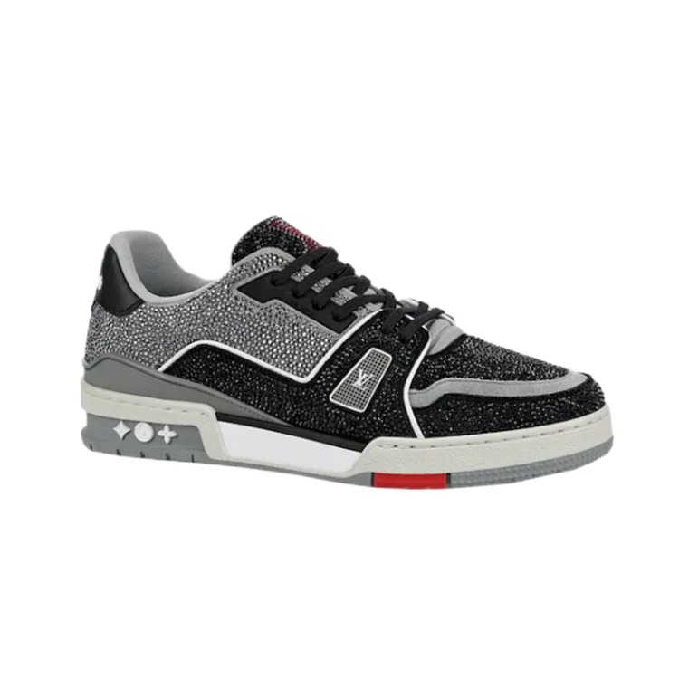 Trainer Black Grey CrystalCasual sneakers