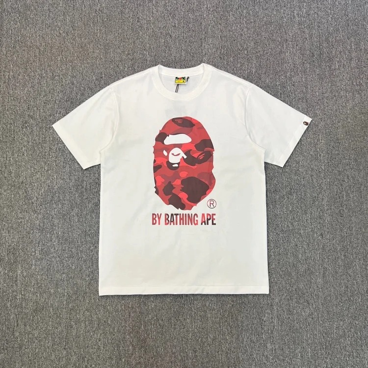38 Japanese cartoon ape-man high-definition printed short-sleeved male and female couples celebrity style casual high-street Harajuku style short-sleeved