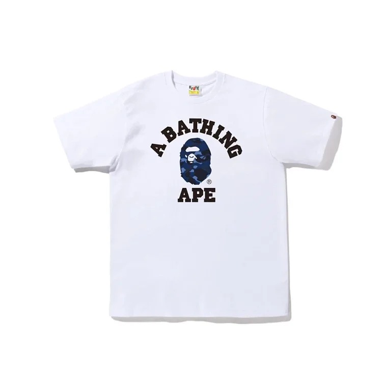 38 Japanese cartoon ape-man high-definition printed short-sleeved male and female couples celebrity style casual high-street Harajuku style short-sleeved