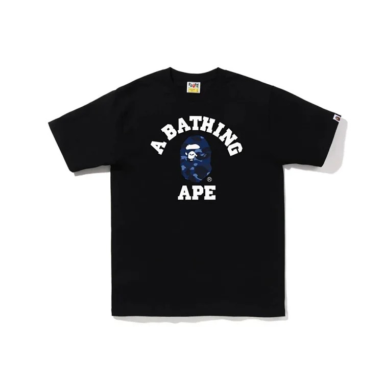 38 Japanese cartoon ape-man high-definition printed short-sleeved male and female couples celebrity style casual high-street Harajuku style short-sleeved