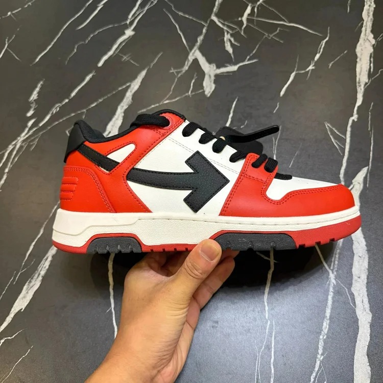 Arrow shoes cowhide fashion sneakers men's black and white