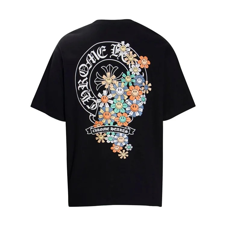 Summer short-sleeved European and American street hip-hop men's and women's t series