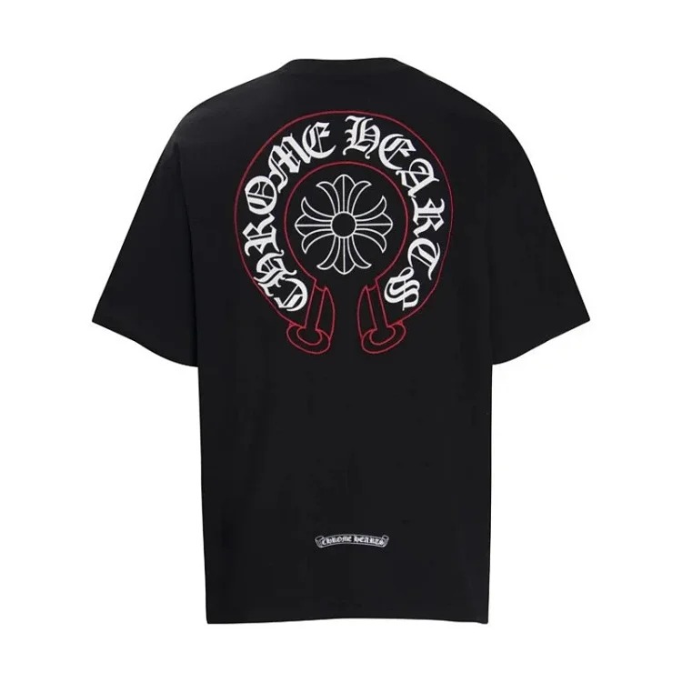 Summer short-sleeved European and American street hip-hop men's and women's t series