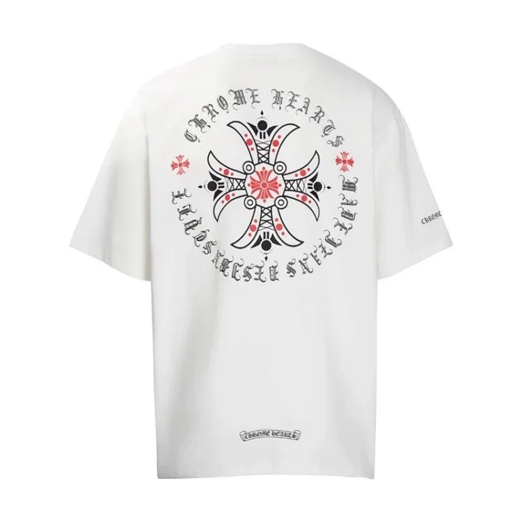 Summer short-sleeved European and American street hip-hop men's and women's t series
