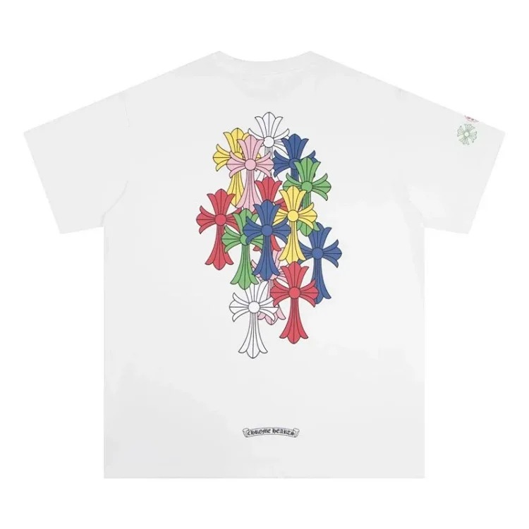 Summer short-sleeved European and American street hip-hop men's and women's t series