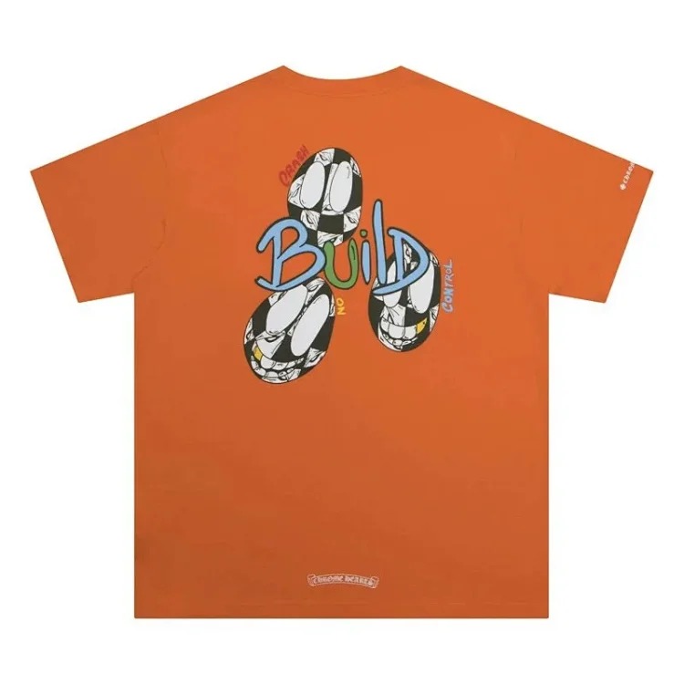 Summer short-sleeved European and American street hip-hop men's and women's t series